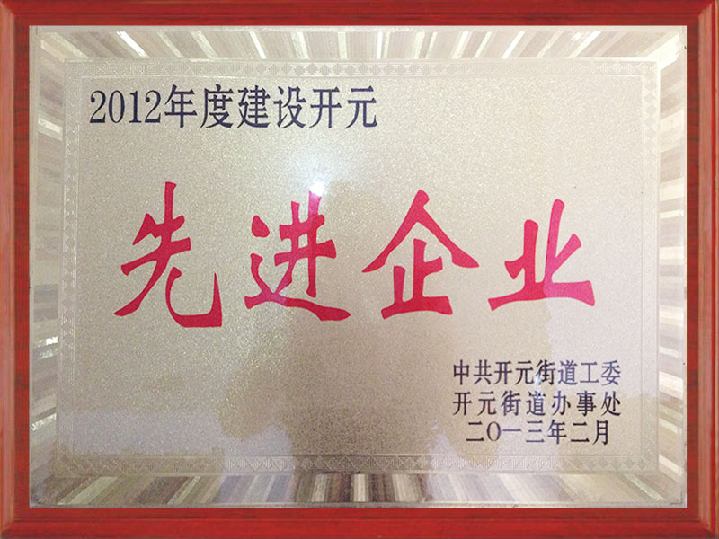 2012先進企業(yè)